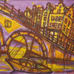 Arben Golemi - The bridge in Amsterdam